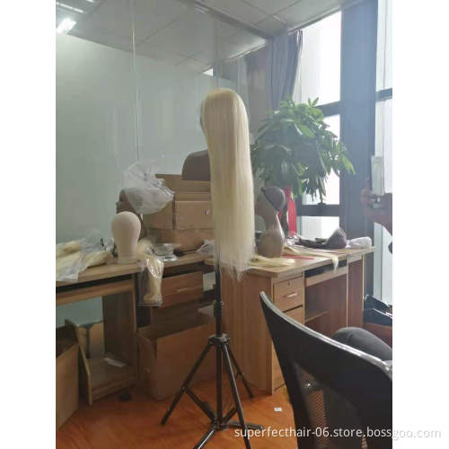 18-30inch wholesale cheap price 613 Blonde Straight Virgin Brazilian Human Hair  13*4 Lace Front Wig